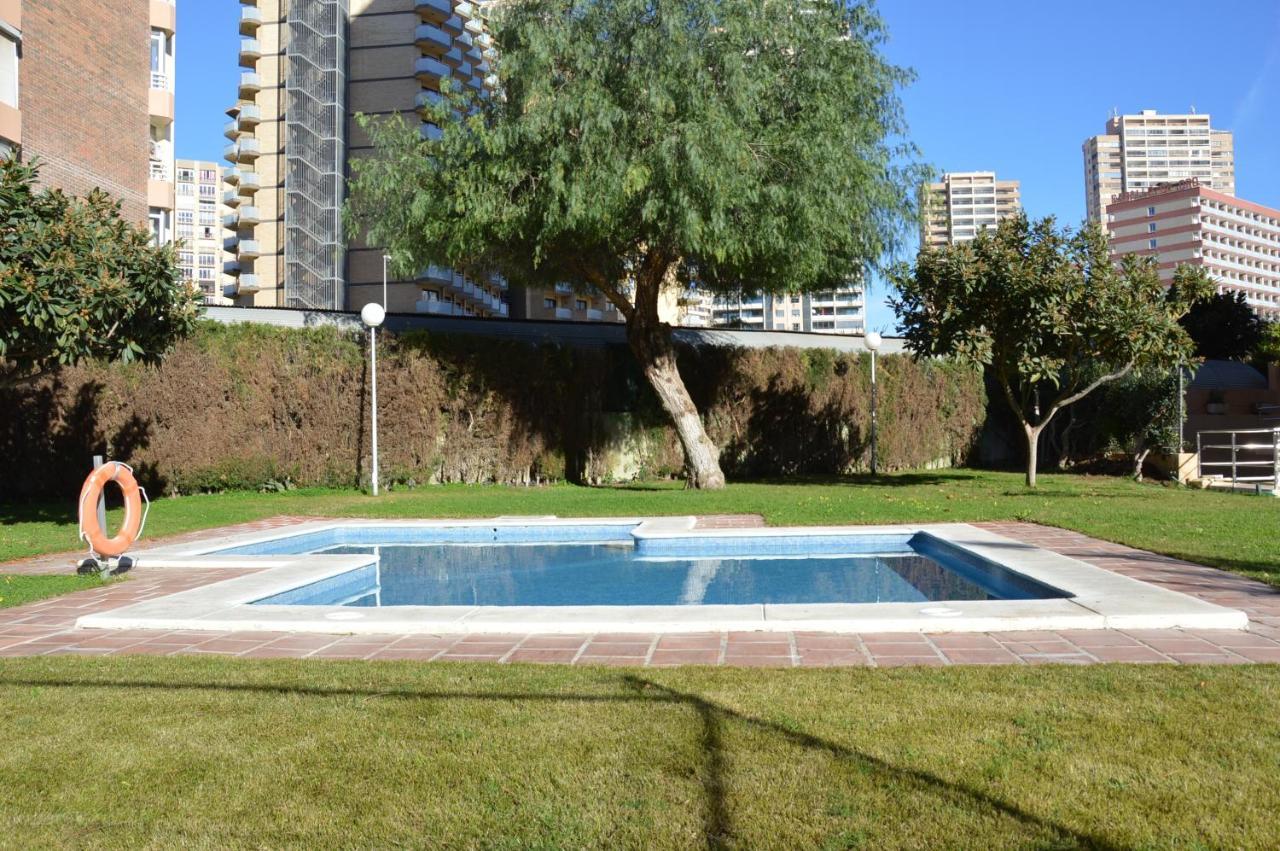 Apto With Pool Gemelos IV Benidorm Exteriör bild